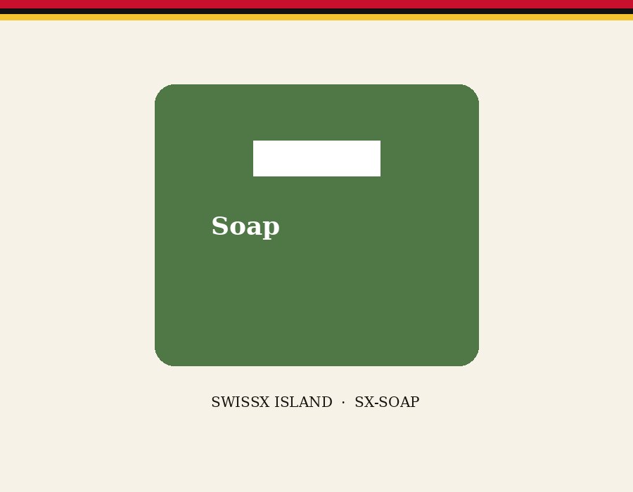 SwissX soap