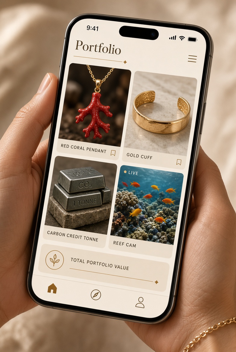 Portfolio of coral jewels and reef cam