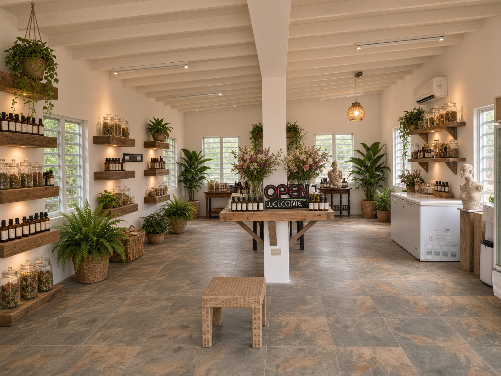Shirley’s Apothecary interior — Open Welcome