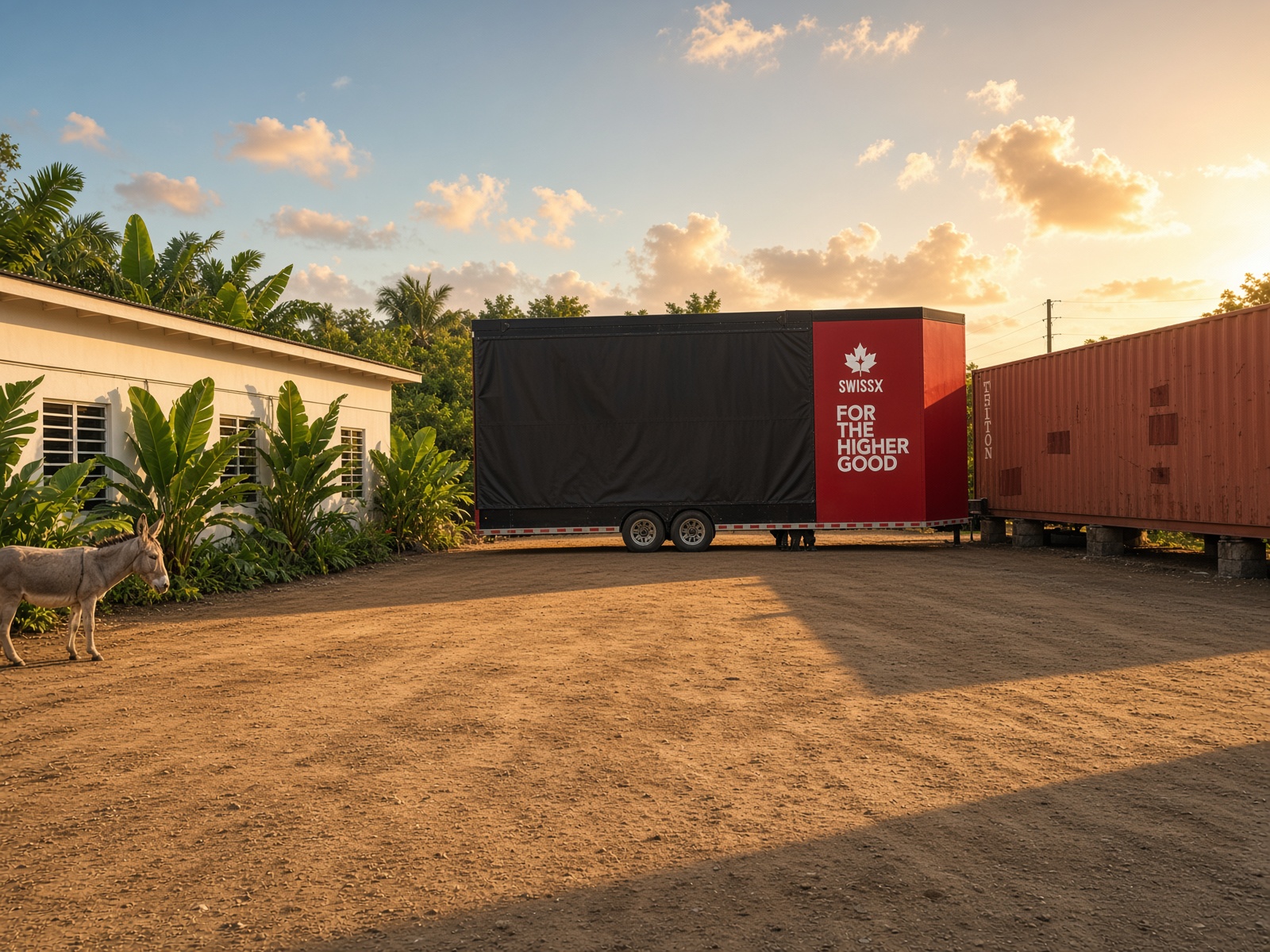 For the Higher Good hologram truck
