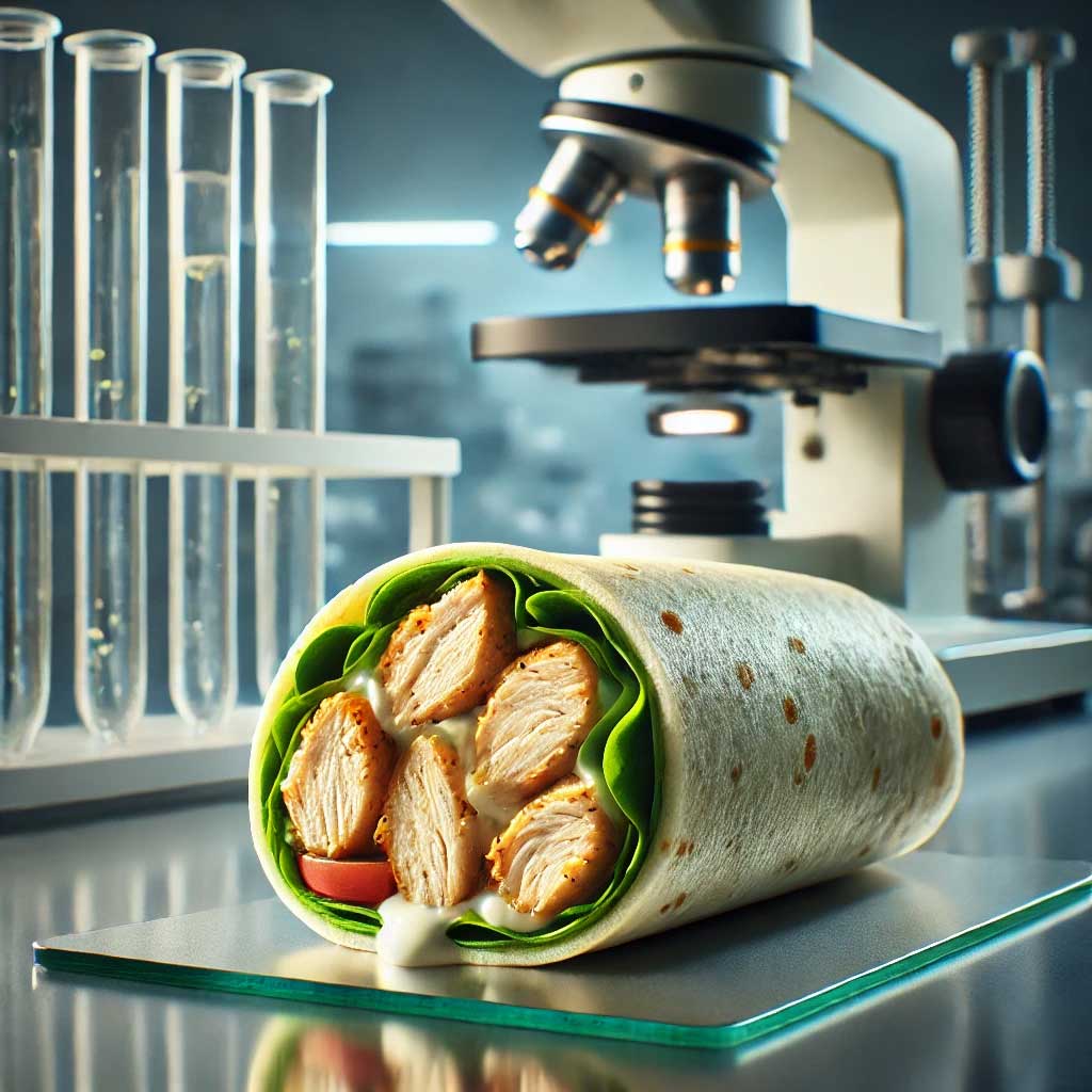 SWISSX Cloned Chicken DNA / Lab Grown / In A Wrap
